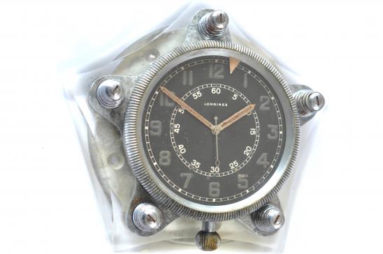 Pre WW2 Longines 'Time Of Trip' Aircraft Clock, c.1938