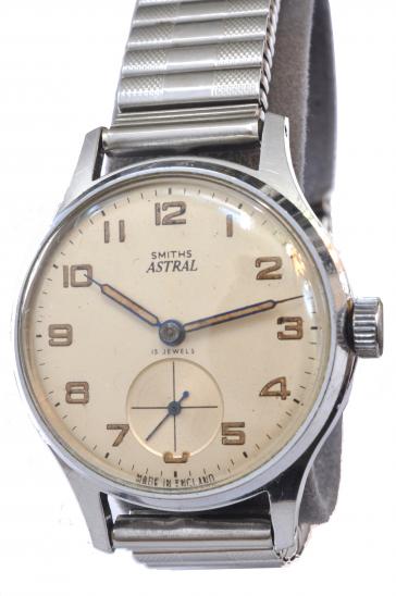 Military Style, Smiths Astral Waterproof Wristwatch, c.1958