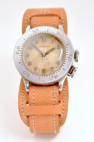 Early Longines Weems Pilot's Wristwatch, c.1939