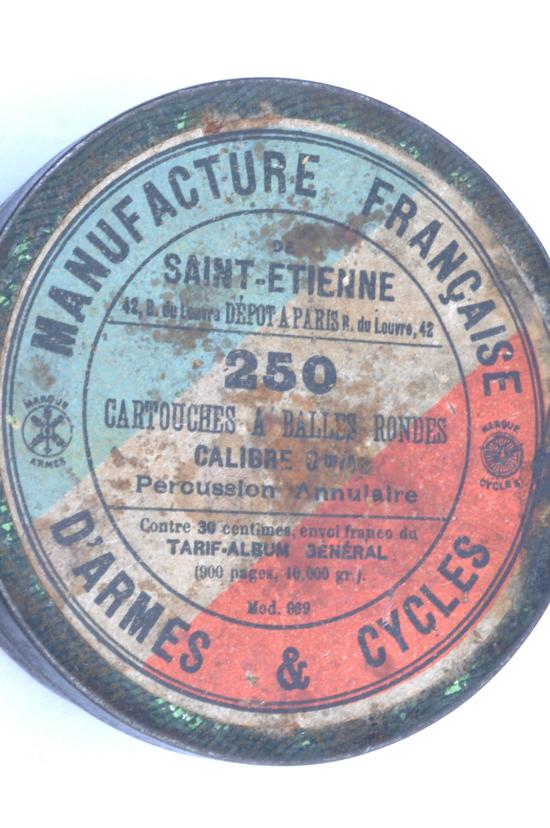 Large French Percussion Primer Tin