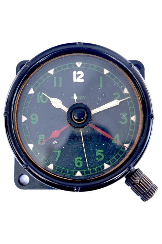 WW2 8-Day Mk2 RAF Aircraft Clock c.1943