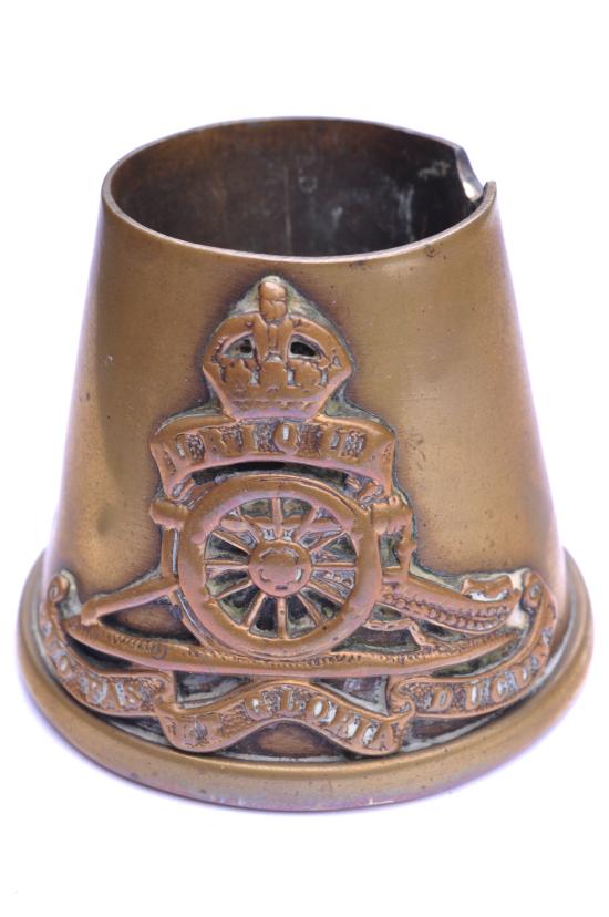 WW1 Trench Art Egg Cup & Ashtray