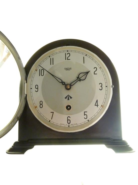 8-Day Smiths Military Bakelite Office Mess Clock