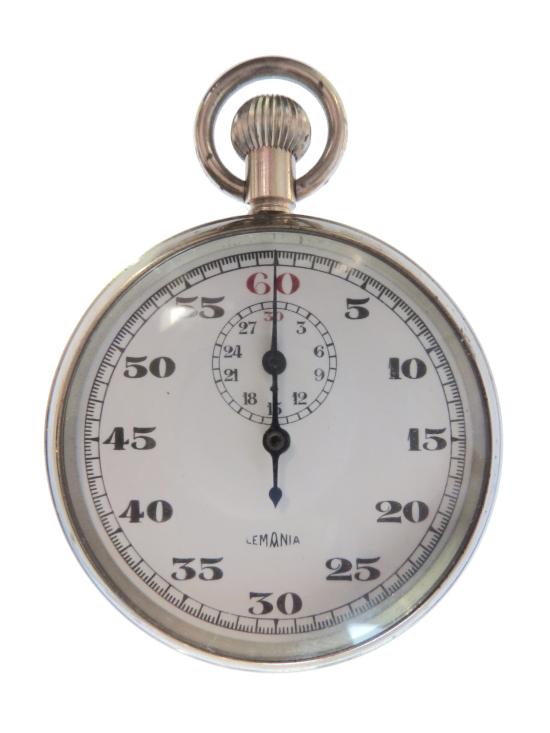 WW2 Luftwaffe Lemania Stopwatch