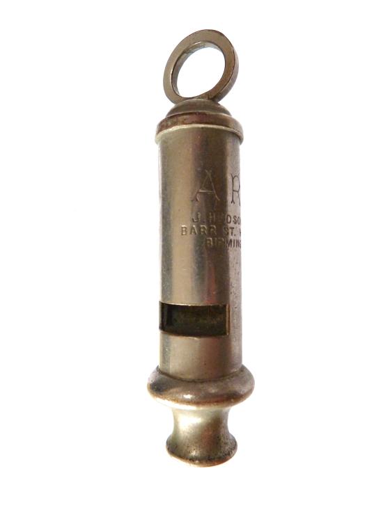 Home Front - ARP Warden's Whistle c.1939