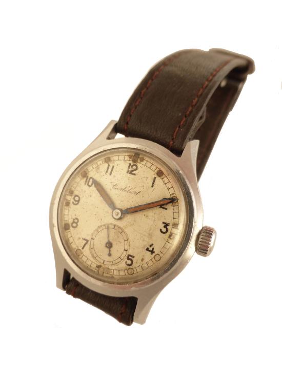 MORE IMAGES - WW2 Cortebert ATP Wristwatch