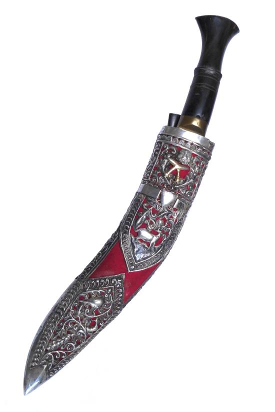 Gurkha Silver Mounted Presentation Kukhri