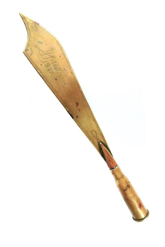 Ypres 1917 Trench Art Letter Opener