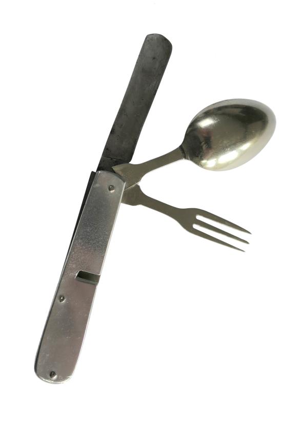 WW1 Officer's Folding Cutlery Set