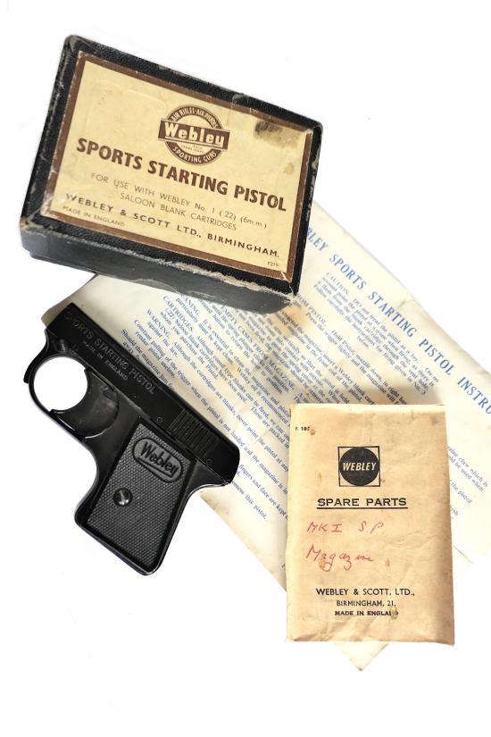 Vintage Mark I Webley Starting Pistol