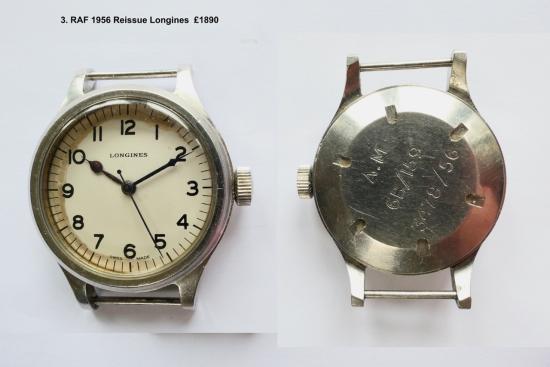 Air Ministry 1956 RAF Longines Watch
