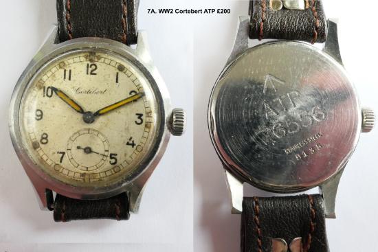WW2 Cortebert ATP Watch