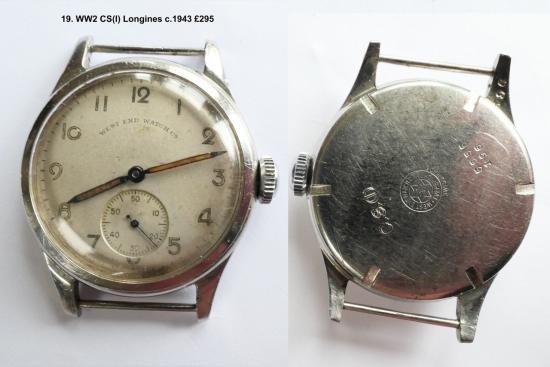 WW2 Longines CS(I) West End Watch