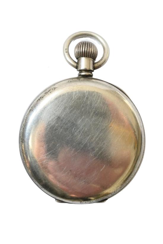 Rolex - A Gentleman's Silver Pocket Watch c.1919
