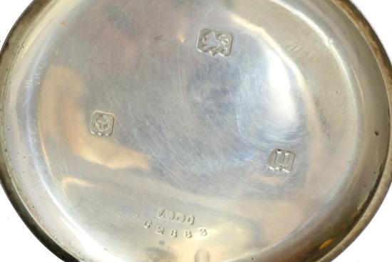 Rolex - A Gentleman's Silver Pocket Watch c.1919