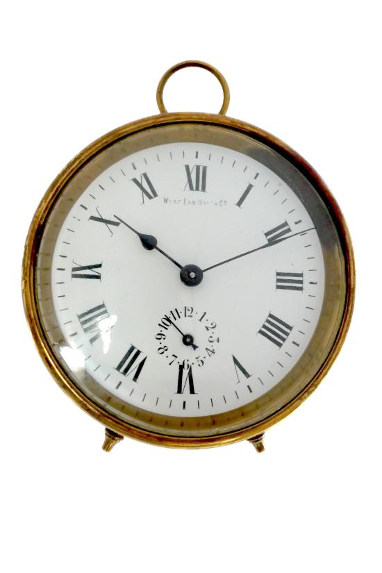 West End 8-Day Campaign Clock, c.1900