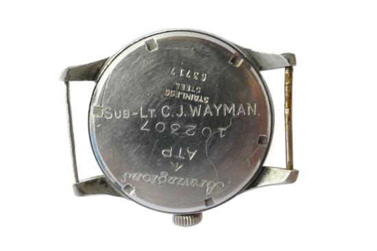 WW2 Unitas ATP Watch - Named Officer Issue